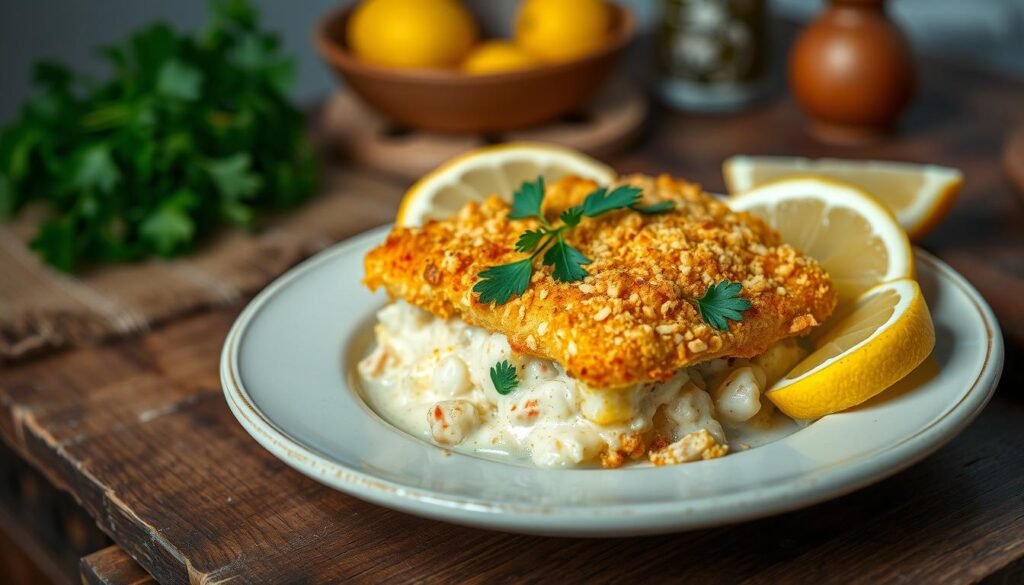 crab gratin