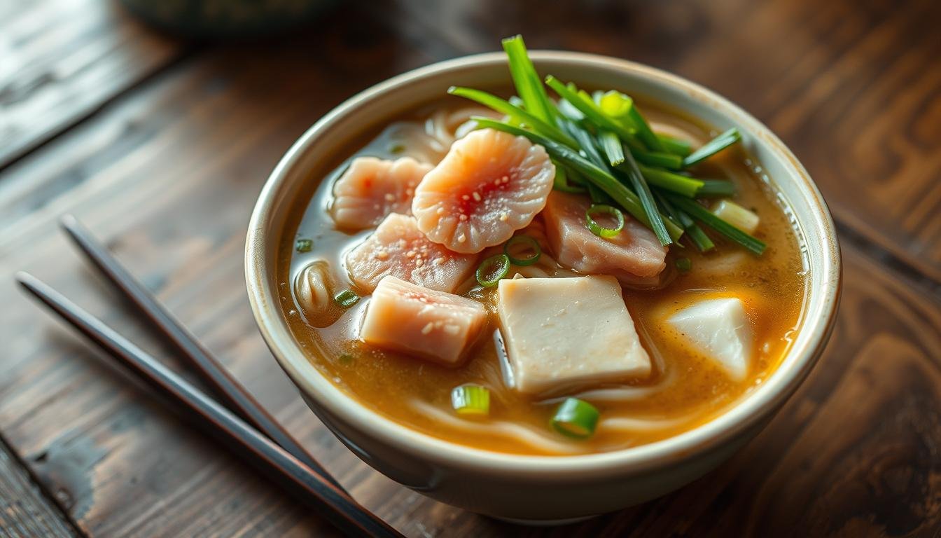 japanese buckwheat noodle soup crossword